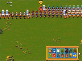 In game image of Samurai - The Way Of The Warrior on the Atari ST.